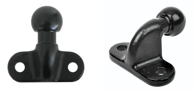 Anh�ngerkupplungskugel rechtwinklig