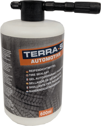 Terra-S Reifendichtgel druckfeste Ersatzflasche 600 ml