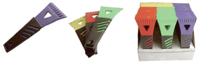 Eiskratzer mit Gummigriff Eiskratzer mit Gummigriff