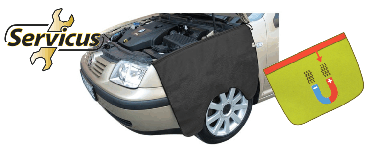 Werkstatt Kotfl�gelschoner Kunstleder