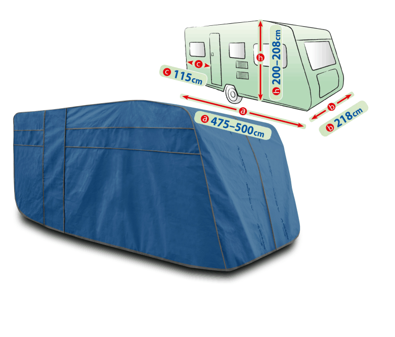 Mobile Garage Vollgarage f�r Wohnanh�nger Gr. 500ER