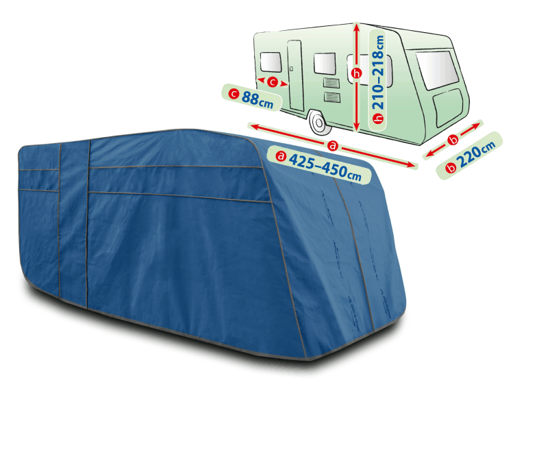 Mobile Garage Vollgarage f�r Wohnanh�nger Gr. 450ER