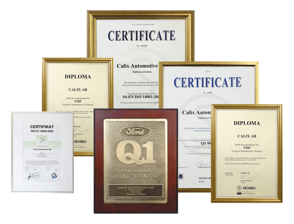 Calix elektrische Standheizung Calix elektrische Standheizung