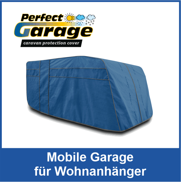 Mobile Vollgarage f�r Wohnanh�nger